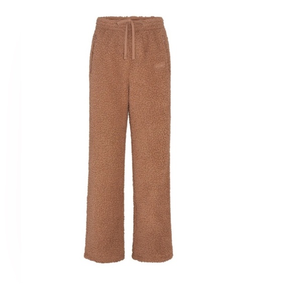 SKIMS Pants - SKIMS Teddy Track Pants Desert‎ Brown M Long